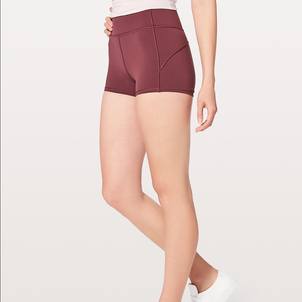 LuluLemon In Movement Shorts - NWOT